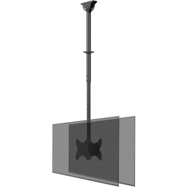 NEOMOUNTS Suport TV / Monitor Neomounts CL35-340BL22, de tavan, reglabil inaltime 106-156 cm, ecran 23-43 inch, Negru