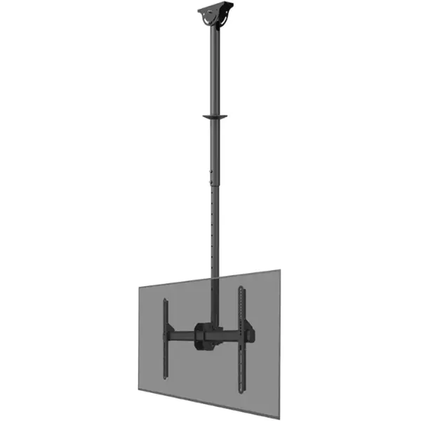 NEOMOUNTS Suport TV / Monitor Neomounts CL35-440BL16L, de tavan, reglare inaltime 106-156 cm, ecran 37-70 inch, Negru