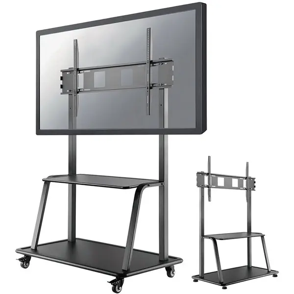 NEOMOUNTS Suport TV / Monitor Neomounts NS-M4000BLACK, de podea, mobil, ecran 60-105 inch, Negru