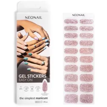 NEONAIL Easy On Gel Stickers folii autocolante pentru unghii cu utilizarea lămpii UV/LED