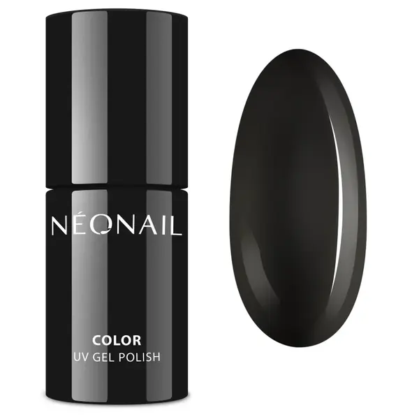 NEONAIL Grunge lac de unghii sub forma de gel culoare Pure Black 7,2 ml