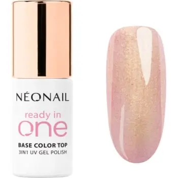 NEONAIL Ready In One 3in1 UV Gel Polish lac de unghii sub forma de gel cu pulbere de diamante