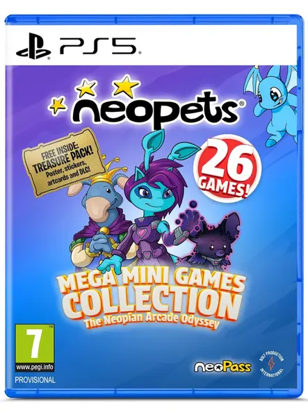 Neopets Mega Mini Games Collection Day One Edition