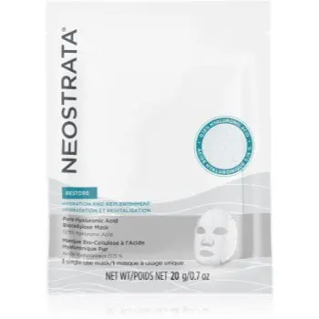 NeoStrata Restore mască textilă hidratantă cu acid hialuronic