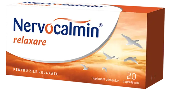 Nervocalmin Relaxare 20 capsule moi