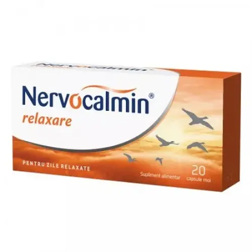 Nervocalmin relaxare x 20 capsule moi Zephyr Labs