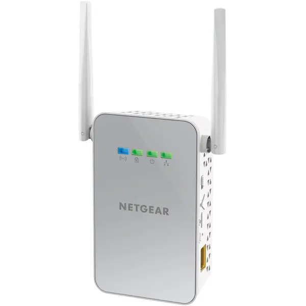 netgear Netgear Powerline 1000Mbps AC650 1PT GbE Adapters Bundel + WiFi