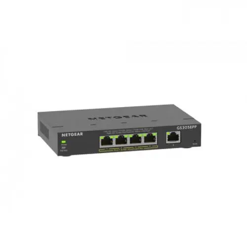 netgear Switch Netgear GS305EPP, 5porturi, PoE+
