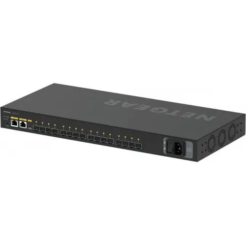 netgear Switch Netgear XSM4216F, 16 porturi, Negru