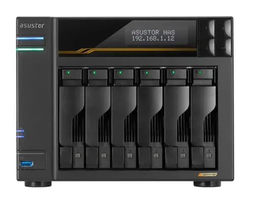 Network Attached Storage Asustor AS6806T, 16GB, 6 Bay-uri