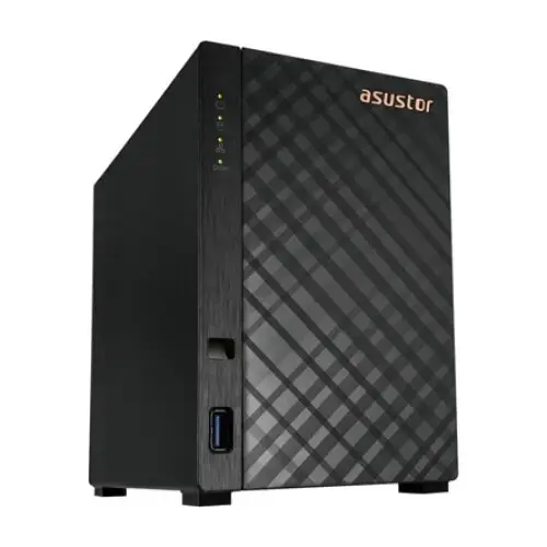 Network Attached Storage Asustor Drivestor 2 Lite AS1102TL, 2 Bay, Realtek RTD1619B Quad-Core 1.7GHz, 1GB DDR4, 1x 1GbE, 1x USB 2.0, 1x USB 3.2 Gen1