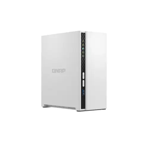 Network Attached Storage Qnap TS-233, Procesor ARM 4-core Cortex-A55 2GHz, 2-Bay, 2GB DDR4, 1 port 1GbE, 2 porturi USB 2.0, 1 port USB 3.2 Gen 1