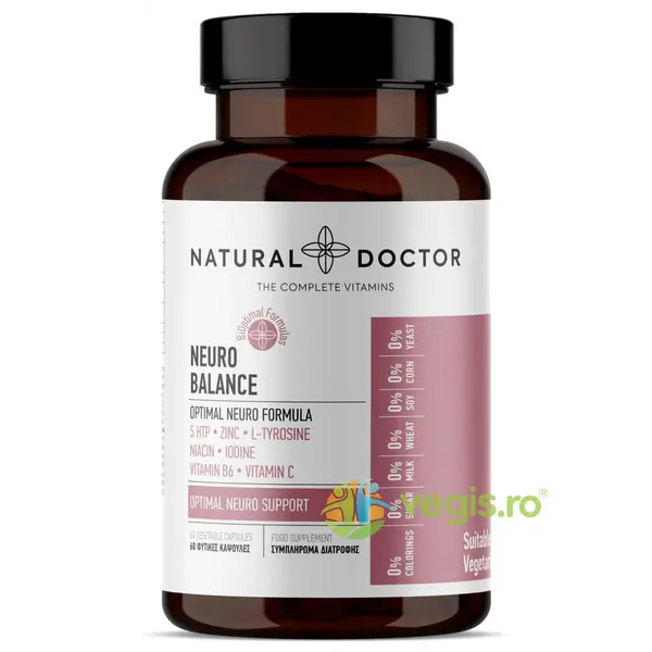 Neuro Balance - Functie Cerebrala Normala 60cps vegetale