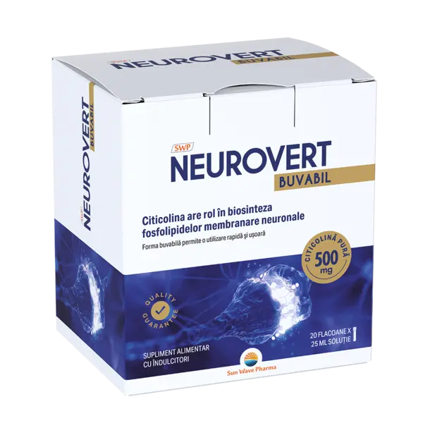 Neurovert buvabil, 20 flacoane, Sun Wave Pharma