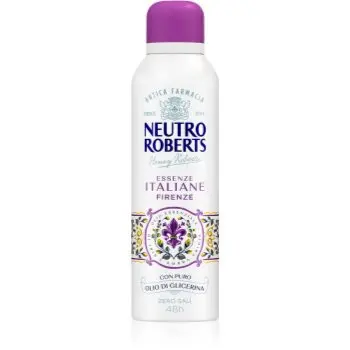 Neutro Roberts Italiane Firenze deodorant spray cu o eficienta de 48 h