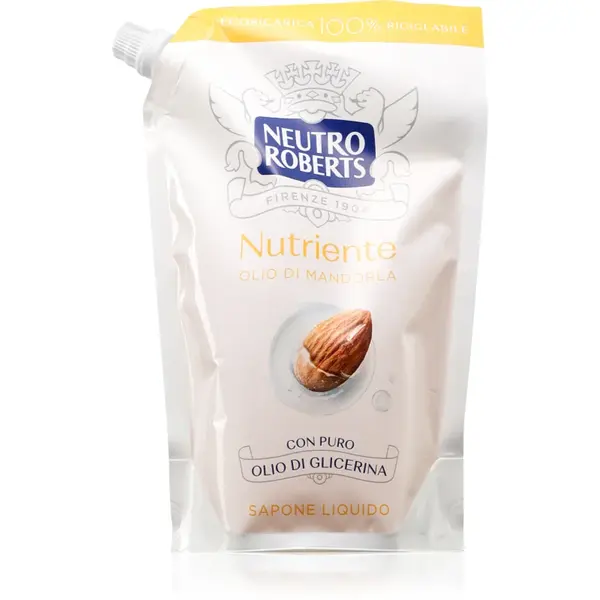 Neutro Roberts Olio di Mandorla Săpun lichid pentru mâini cu efect de nutritiv Refil 400 ml