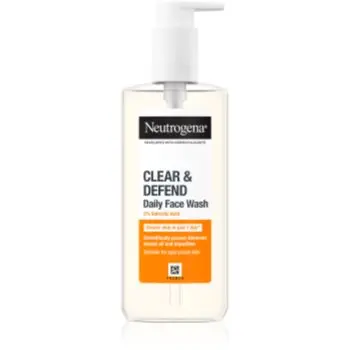Neutrogena Clear & Defend gel de curățare cu 2% acid salicilic