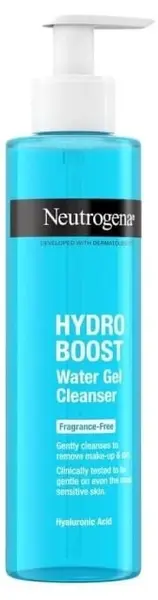 Neutrogena Hydro Boost Gel hidratant de curățare a feței, fără parfum, 200 ml