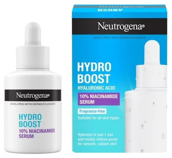 Neutrogena Hydro Boost Ser facial cu niacinamidă 10%, 30 ml