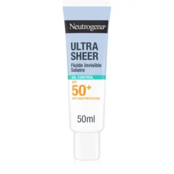 Neutrogena Ultra Sheer Oil Control fluid cu o consistenta usoara SPF 50+