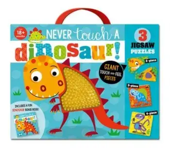 Never Touch A Dinosaur Jigsaw Puzzle/***