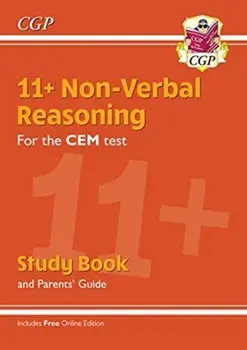 New 11+ CEM Non-Verbal Reasoning Study Book (with Parents' Guide & Online Edition), Paperback/CGP Books