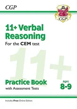 New 11+ CEM Verbal Reasoning Practice Book & Assessment Tests - Ages 8-9 (with Online Edition), Paperback/***