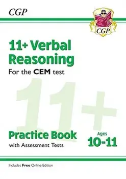 New 11+ CEM Verbal Reasoning Practice Book & Assessment Tests - Ages 10-11 (with Online Edition), Paperback/***