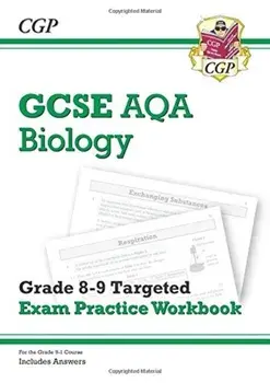 New GCSE Biology AQA Grade 8-9 Targeted Exam Practice Workbook (includes Answers), Paperback/***