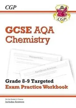 New GCSE Chemistry AQA Grade 8-9 Targeted Exam Practice Workbook (includes Answers), Paperback/***