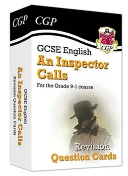 New Grade 9-1 GCSE English - An Inspector Calls Revision Question Cards/CGP Books