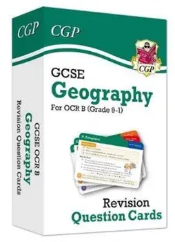 New Grade 9-1 GCSE Geography OCR B Revision Question Cards/CGP Books