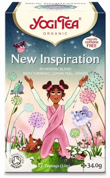 New Inspiration Ceai bio ayurvedic, 17 plicuri, Yogi Tea