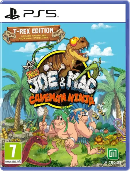 New Joe Mac Caveman Ninja T Rex Edition PC