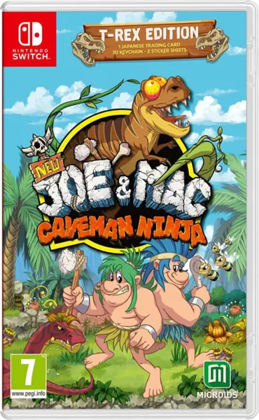 New Joe Mac Caveman Ninja T Rex Edition PC