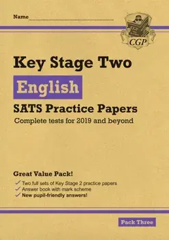 New KS2 English SATS Practice Papers: Pack 3 (for the 2020 tests), Paperback/CGP Books
