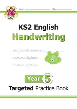 New KS2 English Targeted Practice Book: Handwriting - Year 5, Paperback/***