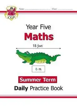 New KS2 Maths Daily Practice Book: Year 5 - Summer Term, Paperback/Cgp Books