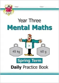 New KS2 Mental Maths Daily Practice Book: Year 3 - Spring Term, Paperback/CGP Books