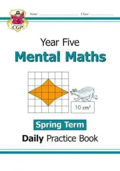 New KS2 Mental Maths Daily Practice Book: Year 5 - Spring Term, Paperback/CGP Books