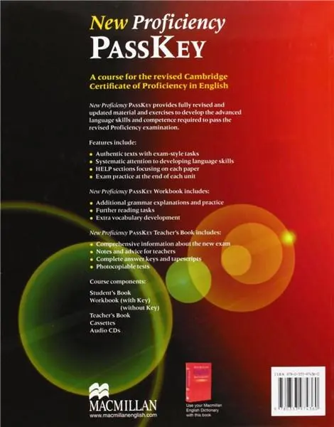 New Proficiency Passkey - Student's Book | Nick Kenny