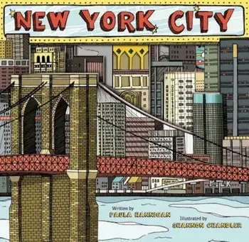 New York City 'With 3 Postcards', Hardcover/Paula Hannigan