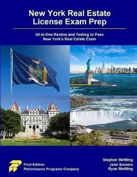 New York Real Estate License Exam Prep: All-in-One Review and Testing to Pass New York's Real Estate Exam, Paperback/Stephen Mettling