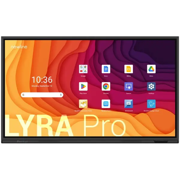 Newline Monitor Videowall Interactiv Newline TT-8623QA, 86 4K Ultra HD, 450 cd/m², 3840x2160 px, Negru