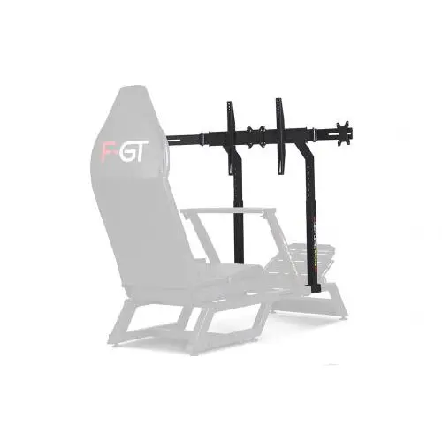 Next Level Racing Stand Monitor Next Level Racing F-GT Cockpit for 1or3 displays, Negru