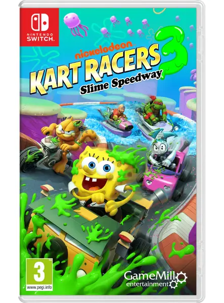 Nickelodeon Kart Racers 3 Slime Speedway PC|Nintendo Switch|Xbox One|Xbox Series S/X|PlayStation 4|PlayStation 5