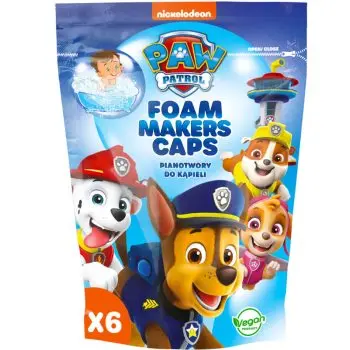 Nickelodeon Paw Patrol Foam Makers Caps spuma de baie pentru copii