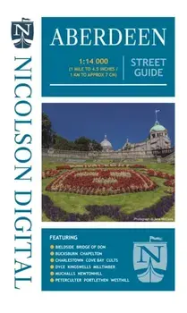 Nicolson Street Map Aberdeen (Card Cover), Sheet Map/***
