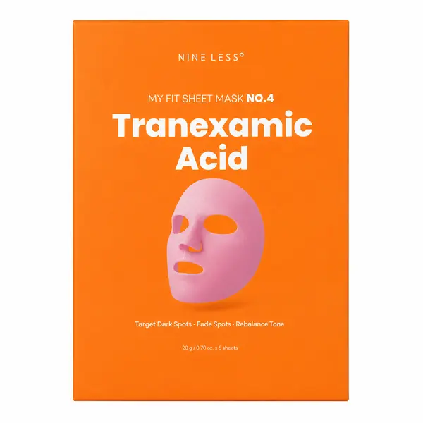 NINE LESS - My Fit Sheet Mask No.4 Tranexamic Acid, 1 Box, 20g x 5ea