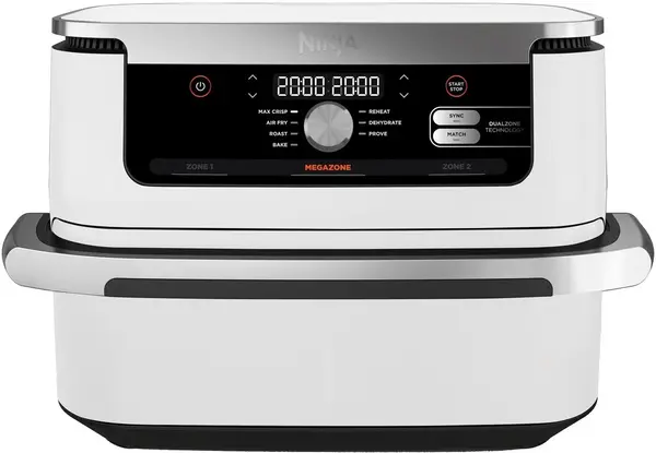 Ninja - Foodi FlexDrawer friteuză cu aer cald, 2470W, 10,4 l, alb